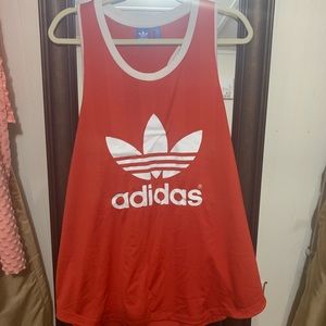 Adidas Trefoil oversized tank